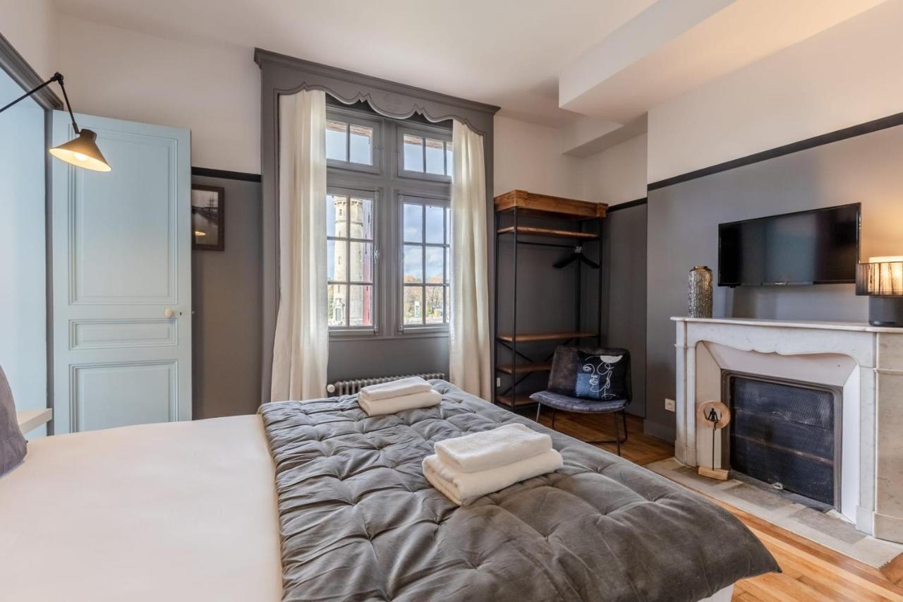 オンフルール Le Manoir Des Embruns 14P - Location N1- Terrace- Public Parking 2 Minヴィラ エクステリア 写真