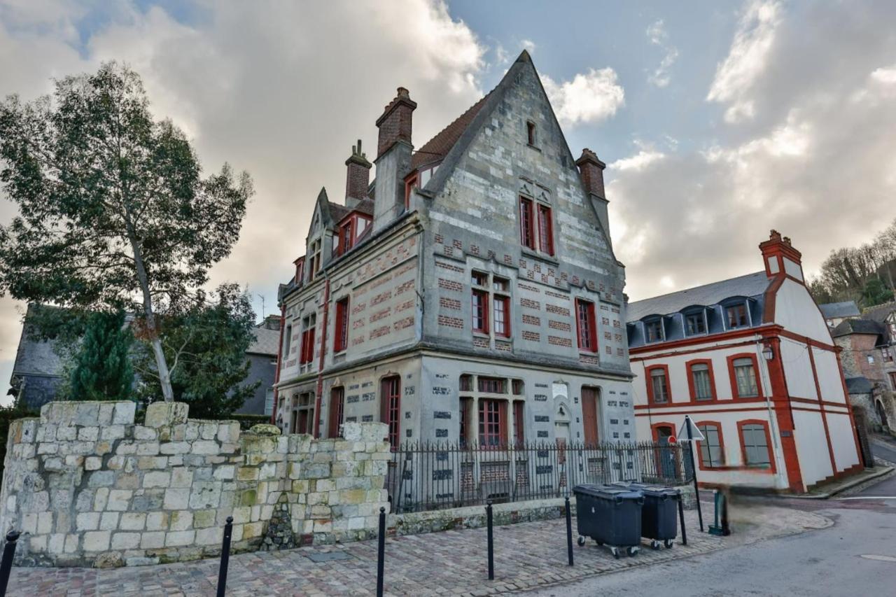オンフルール Le Manoir Des Embruns 14P - Location N1- Terrace- Public Parking 2 Minヴィラ エクステリア 写真