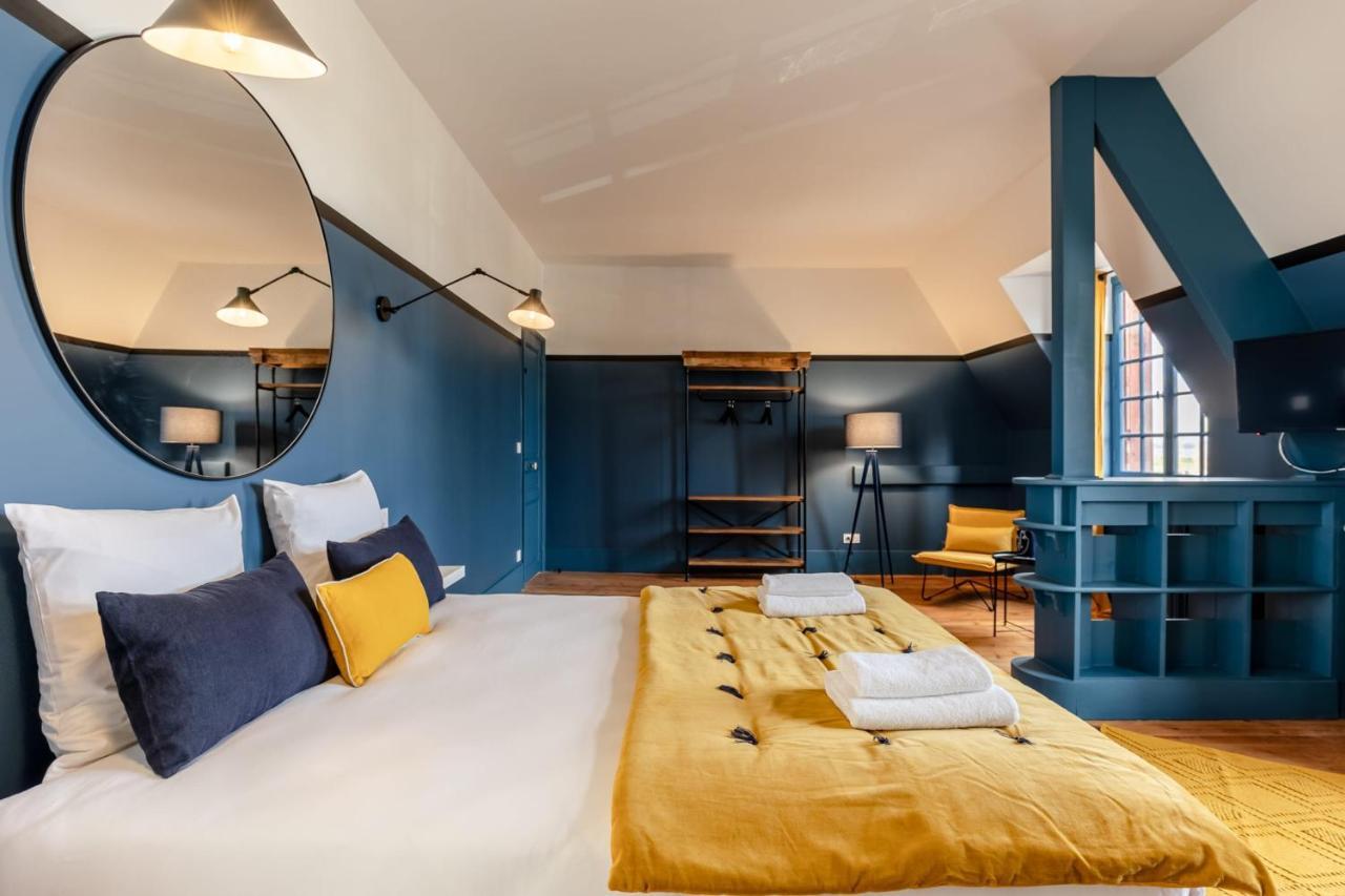 オンフルール Le Manoir Des Embruns 14P - Location N1- Terrace- Public Parking 2 Minヴィラ エクステリア 写真