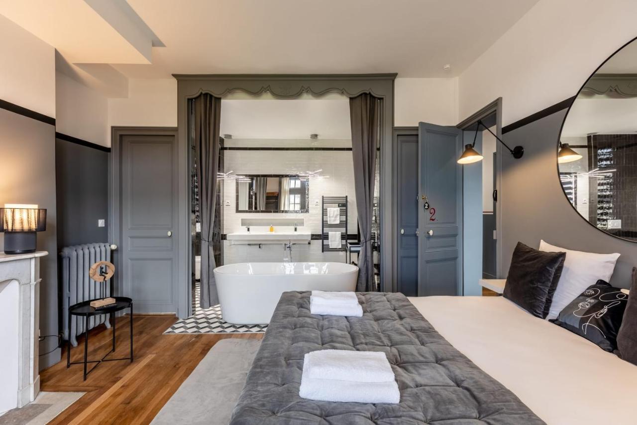 オンフルール Le Manoir Des Embruns 14P - Location N1- Terrace- Public Parking 2 Minヴィラ エクステリア 写真