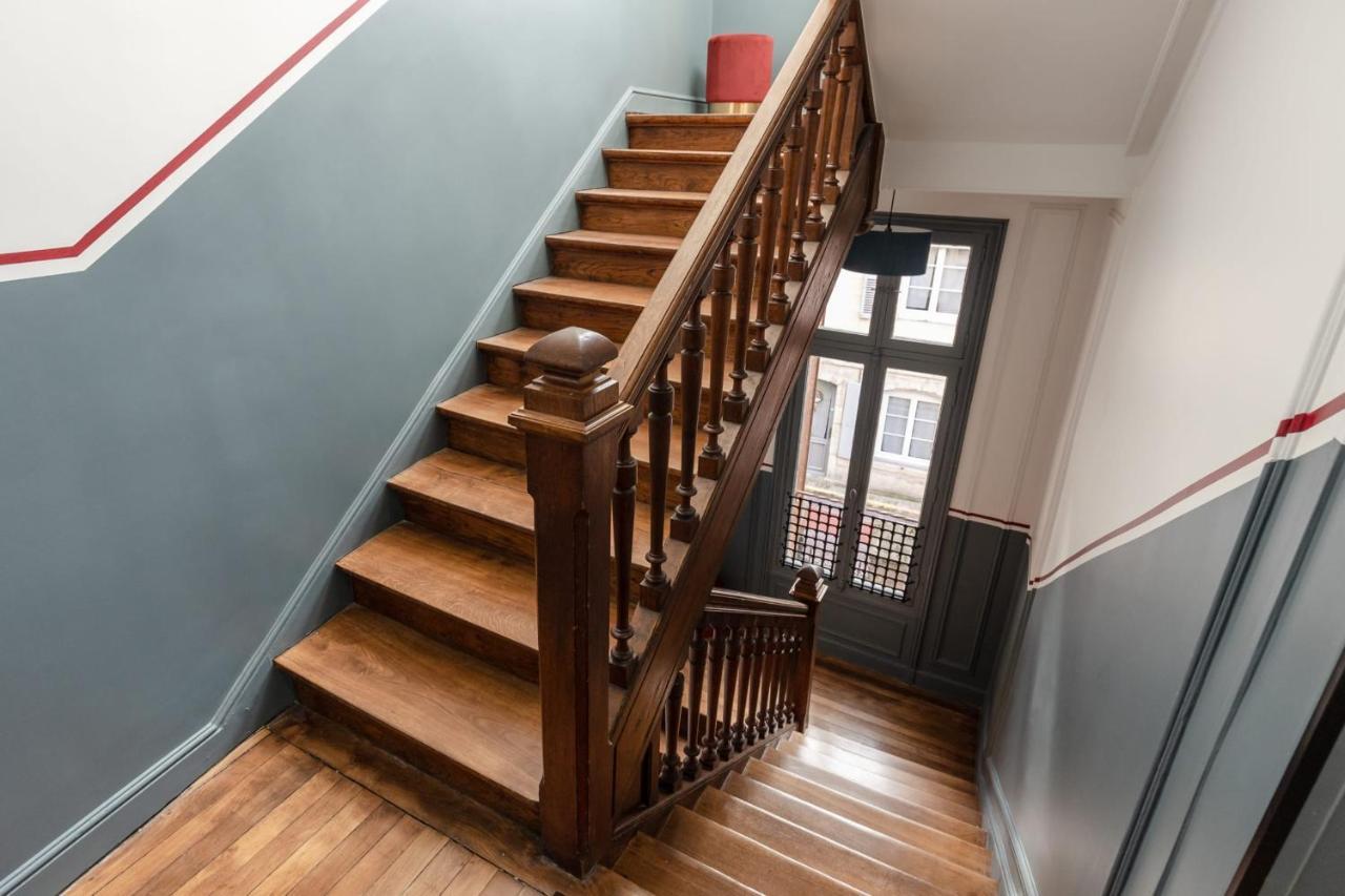 オンフルール Le Manoir Des Embruns 14P - Location N1- Terrace- Public Parking 2 Minヴィラ エクステリア 写真