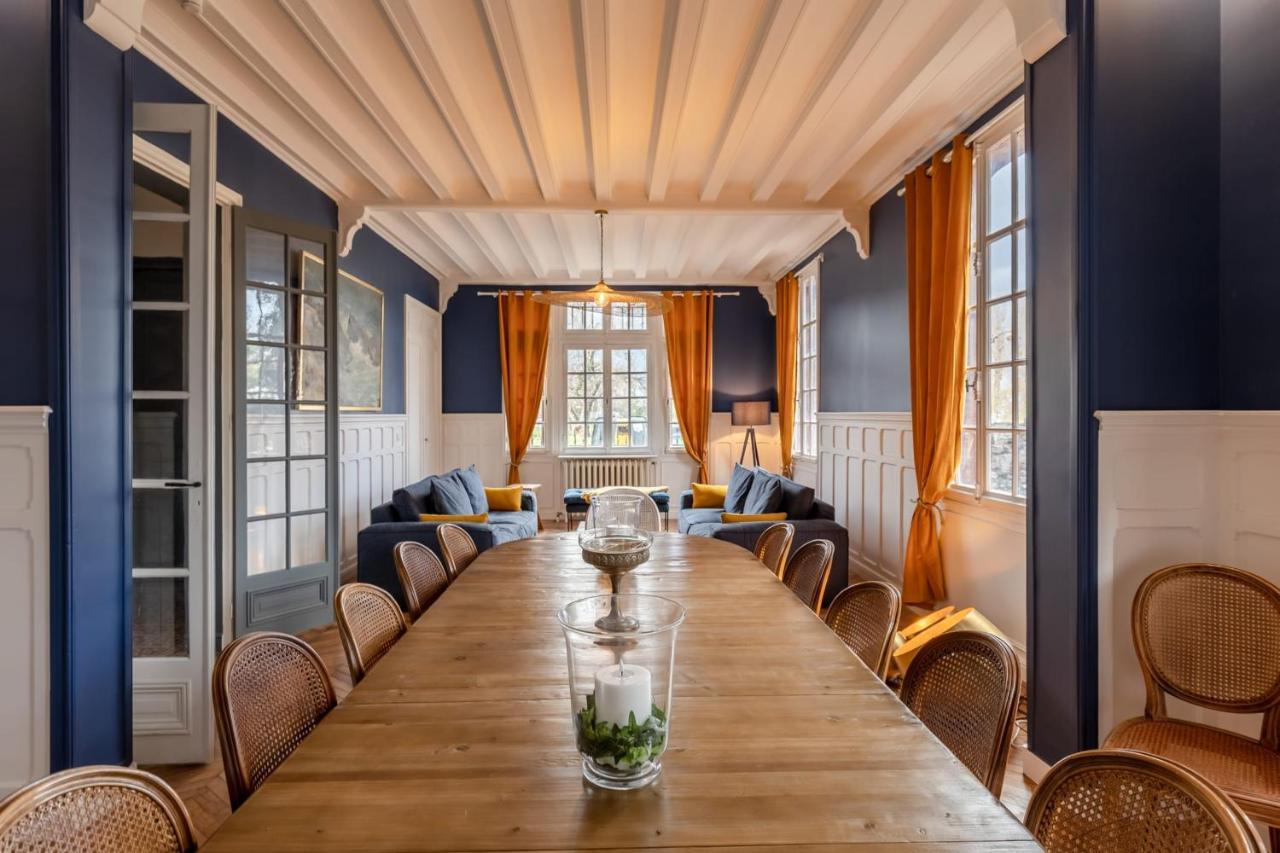 オンフルール Le Manoir Des Embruns 14P - Location N1- Terrace- Public Parking 2 Minヴィラ エクステリア 写真